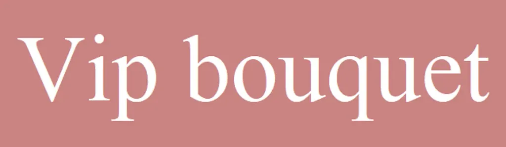 Vip bouquet